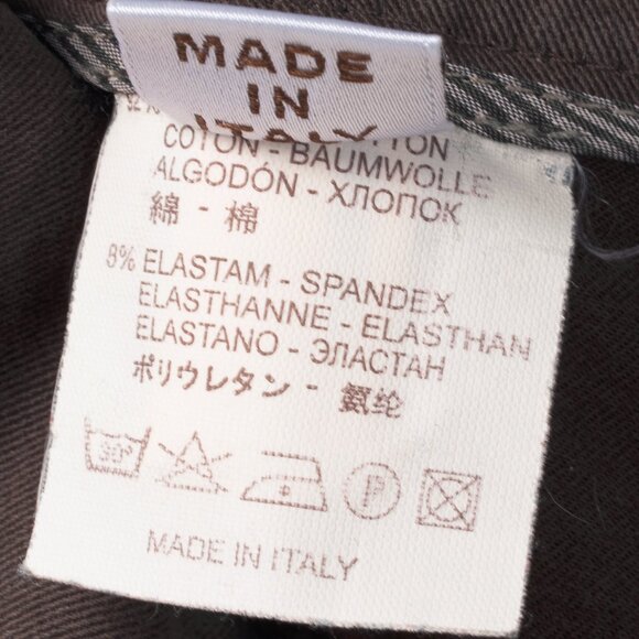 Brunello Cucinelli Brown Cotton-Twill Equestrian Trousers - Picture 11 of 11